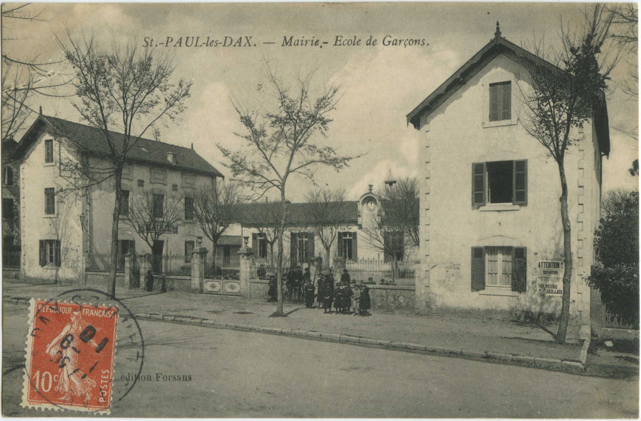 Saint-Paul-lès-Dax - Mairie - Ecole de Garçons