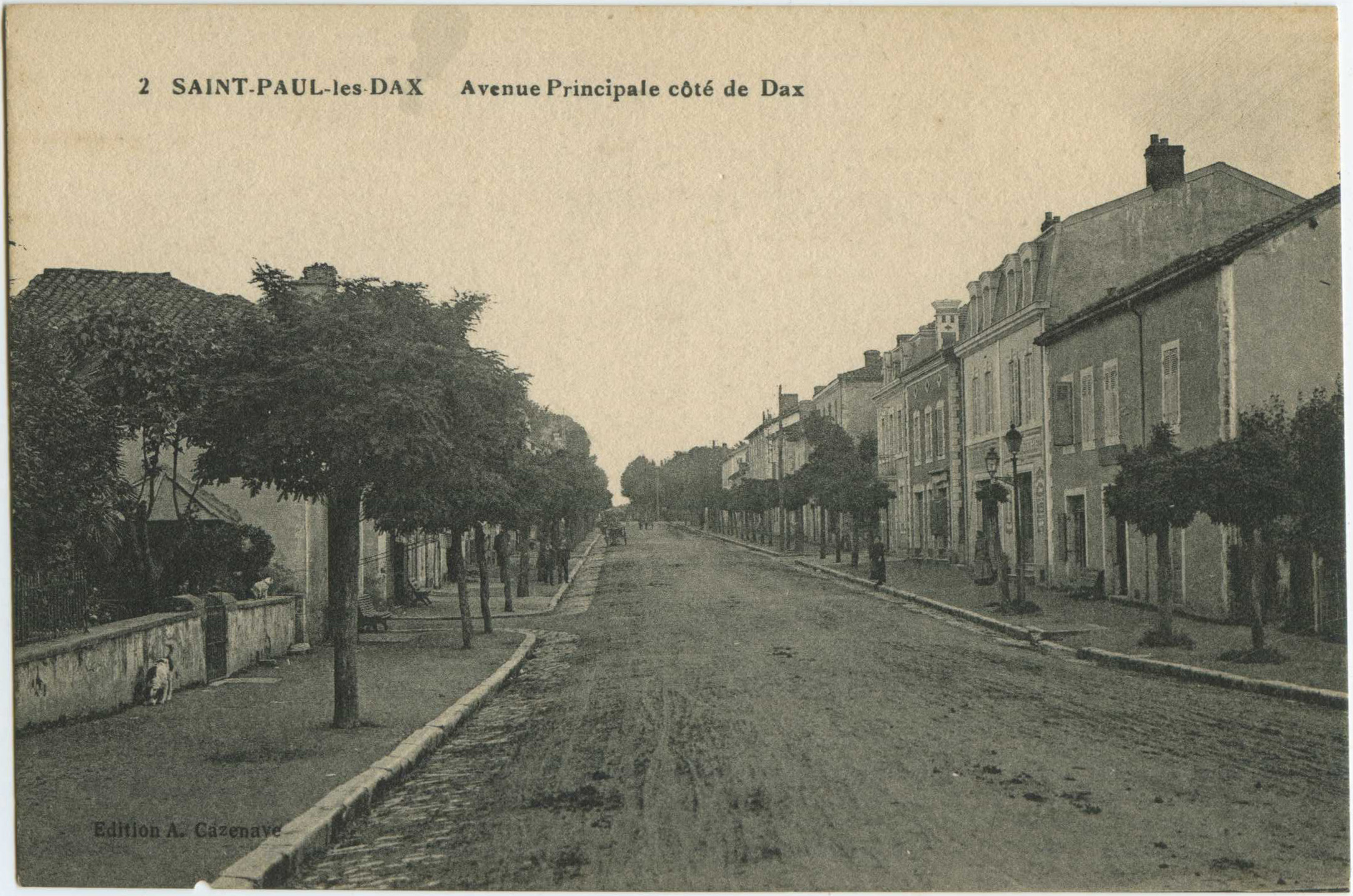 Saint-Paul-lès-Dax - Avenue Principale côté de Dax