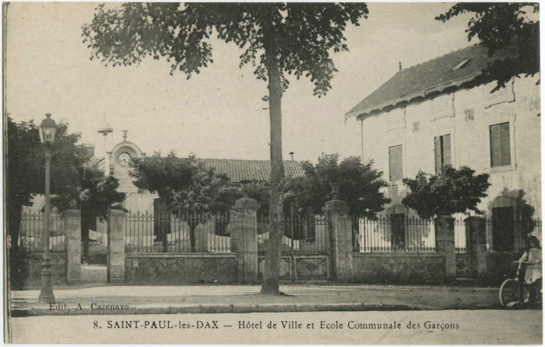 Saint-Paul-lès-Dax - Hôtel de Ville et Ecole Communale des Garçons