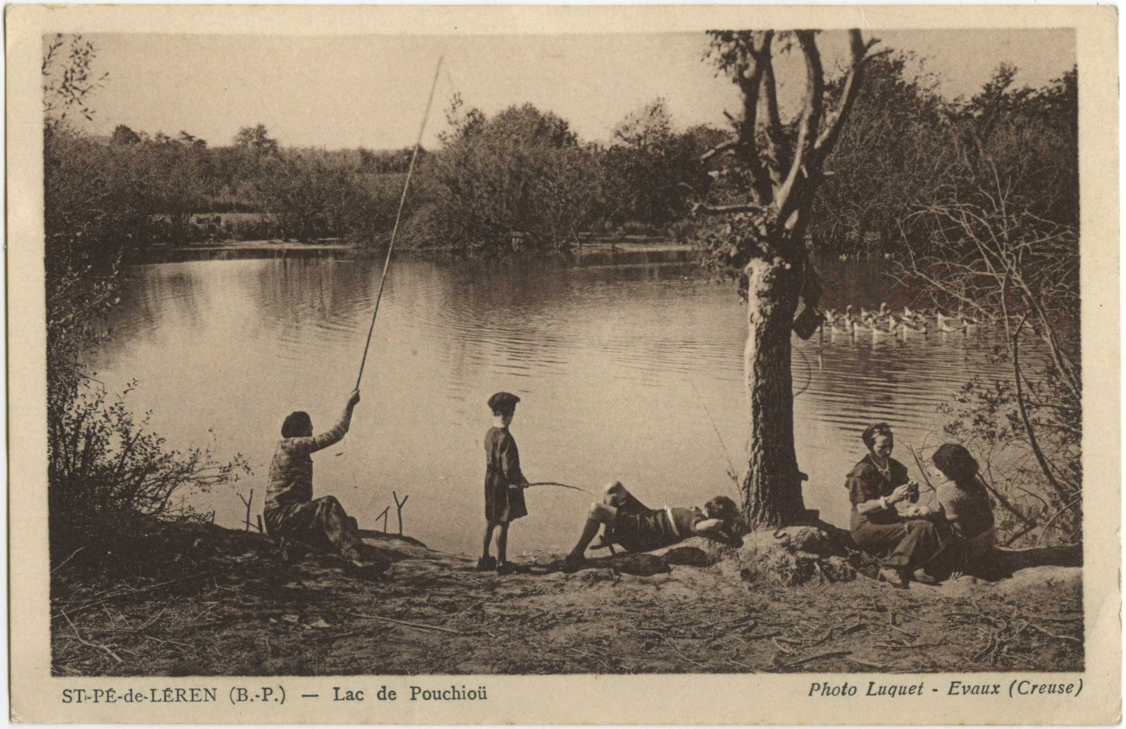 Saint-Pé-de-Léren - Lac de Pouchioü