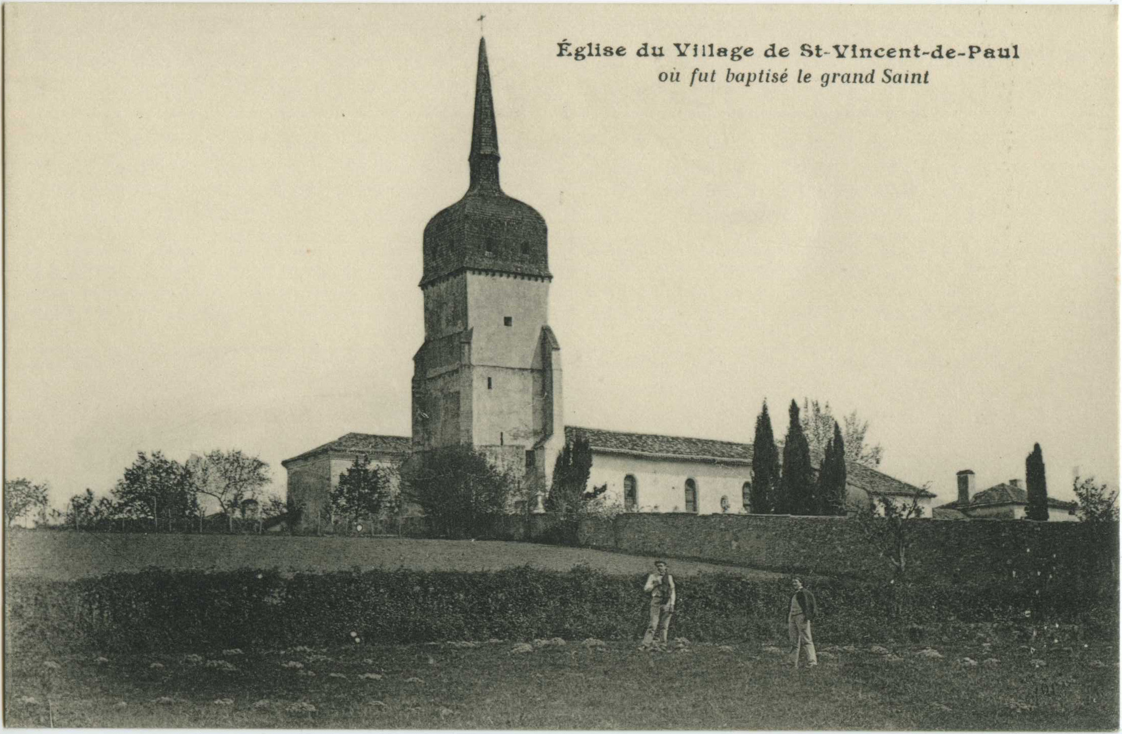 Saint-Vincent-de-Paul - Église du Village de St-Vincent-de-Paul où fut baptisé le grand Saint