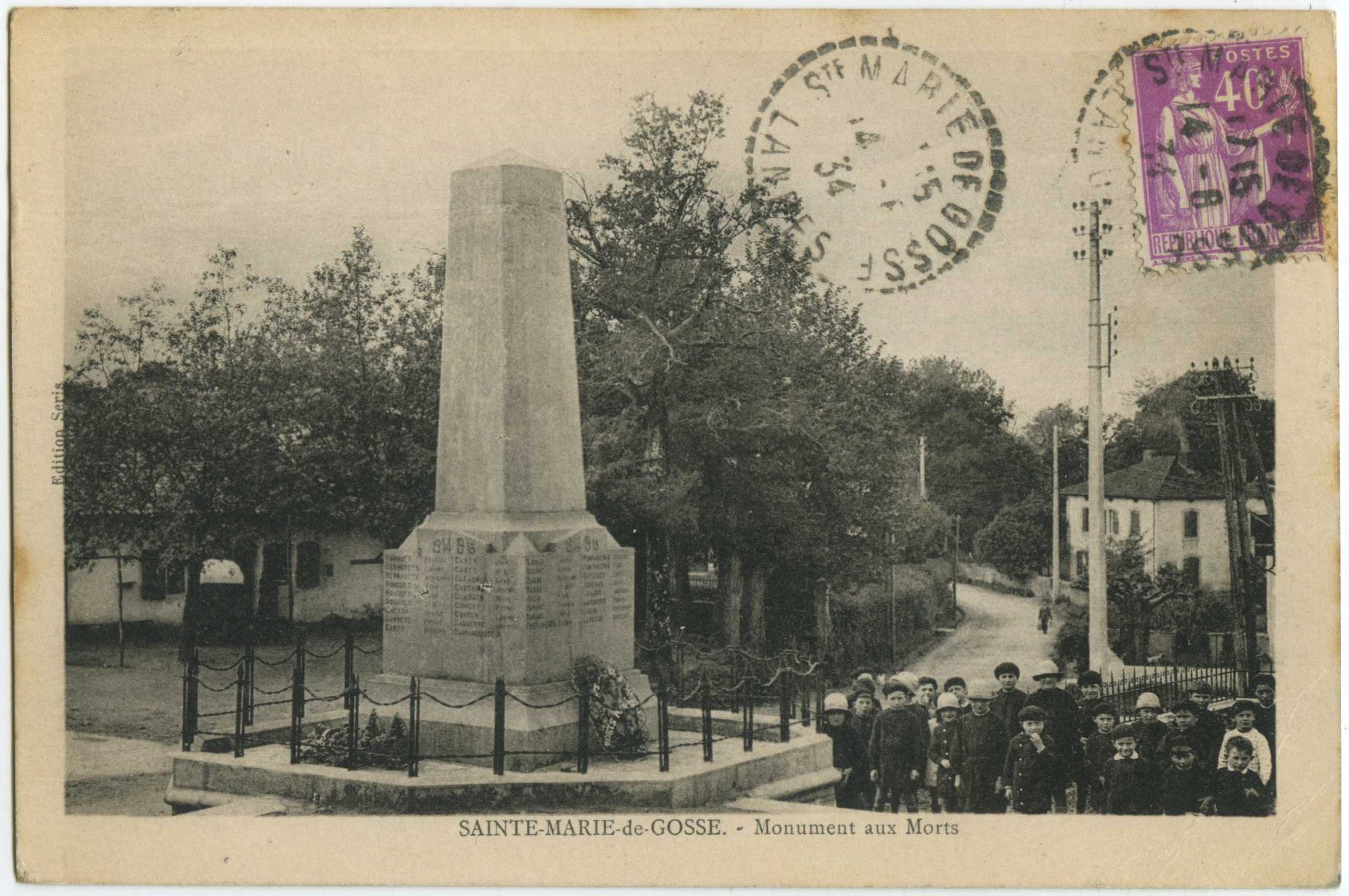 Sainte-Marie-de-Gosse - Monument aux Morts