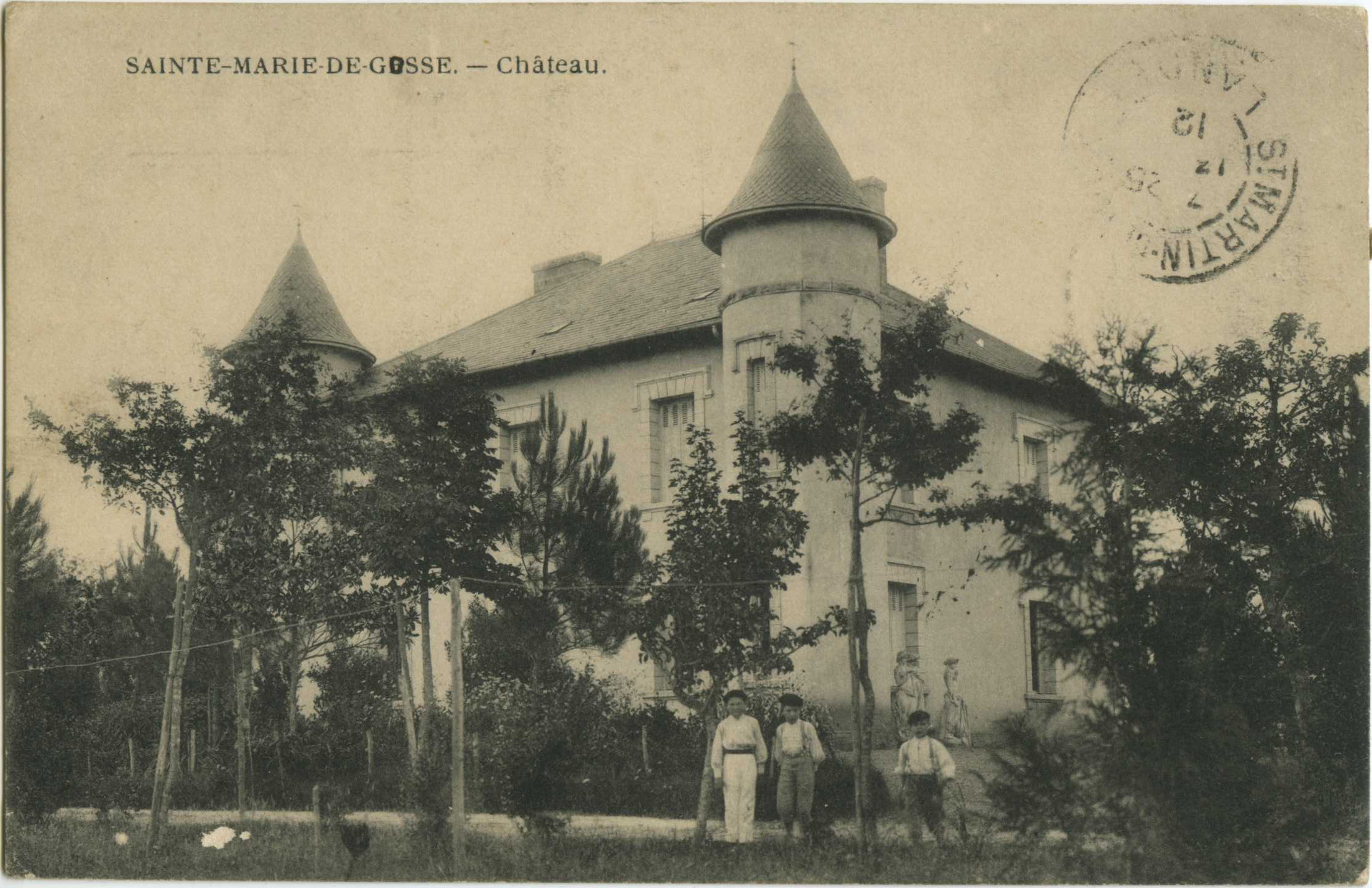 Sainte-Marie-de-Gosse - Château.