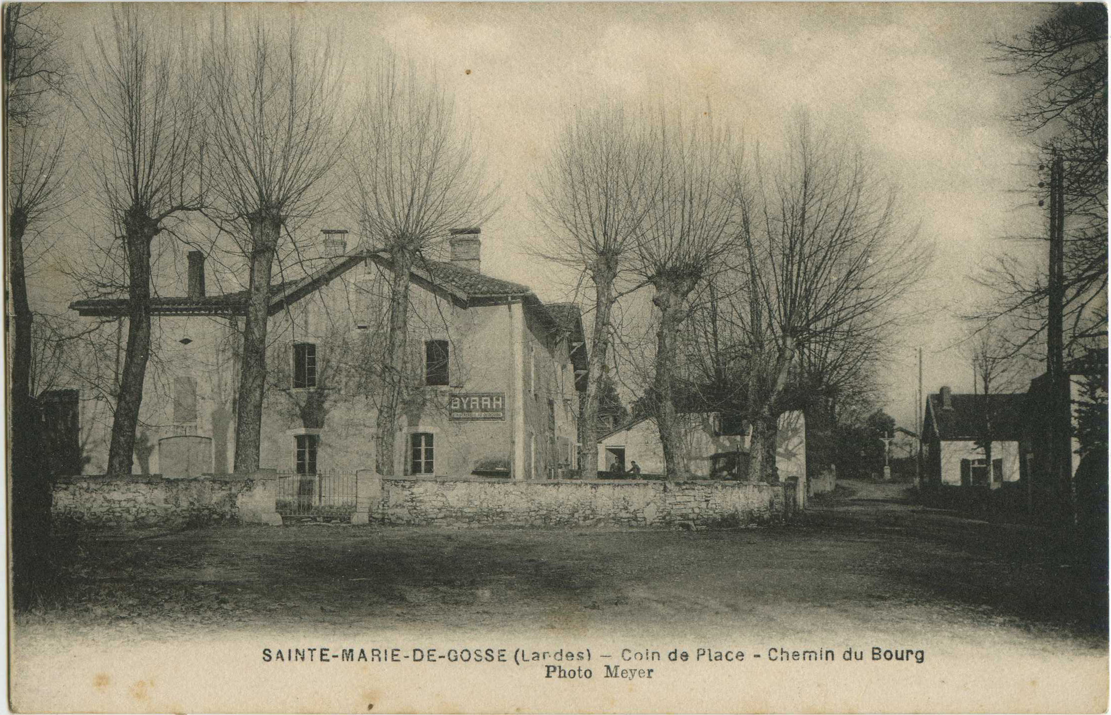Sainte-Marie-de-Gosse - Coin de Place - Chemin du Bourg