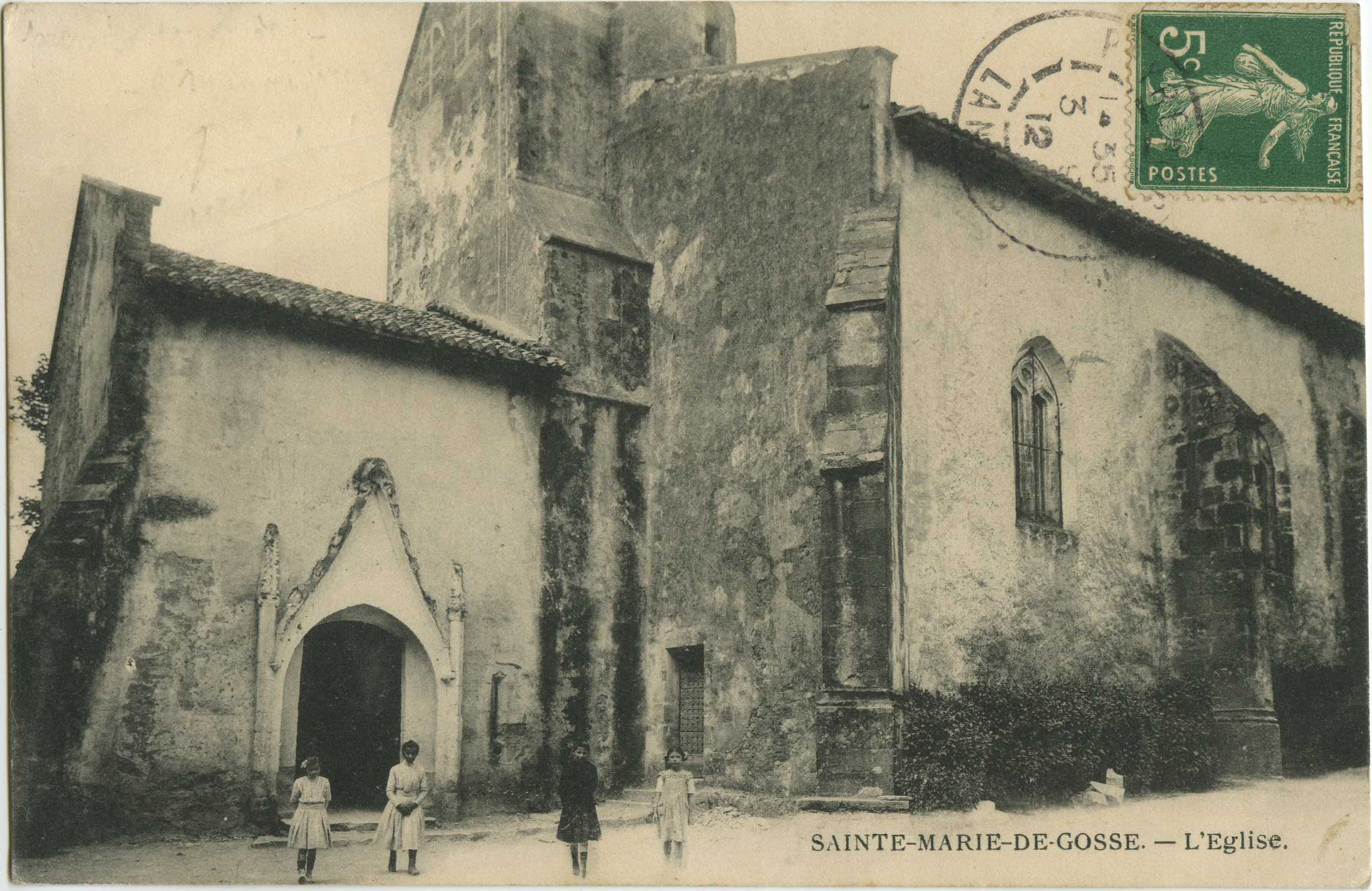 Sainte-Marie-de-Gosse - L'Eglise.