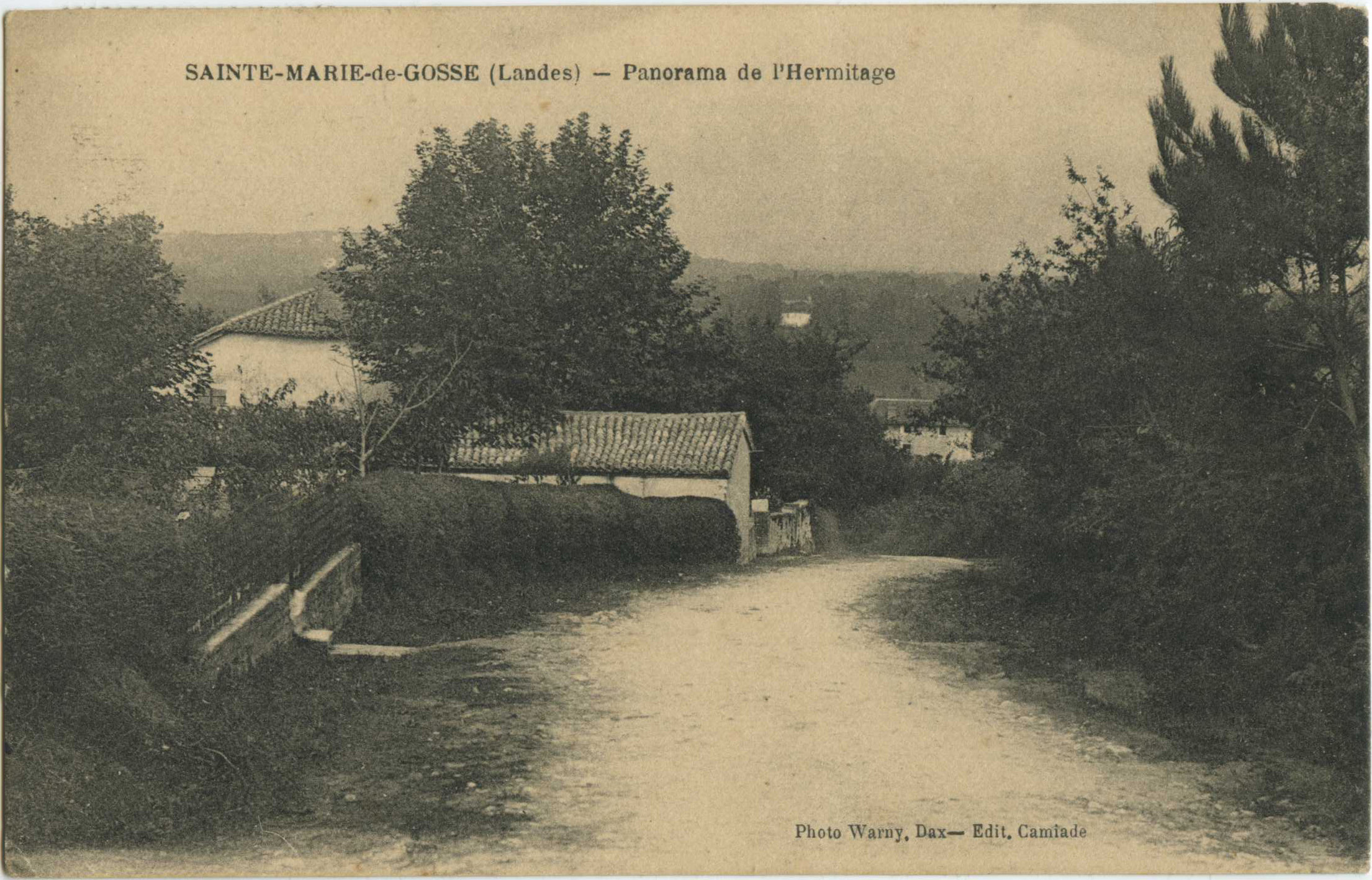 Sainte-Marie-de-Gosse - Panorama de l'Hermitage