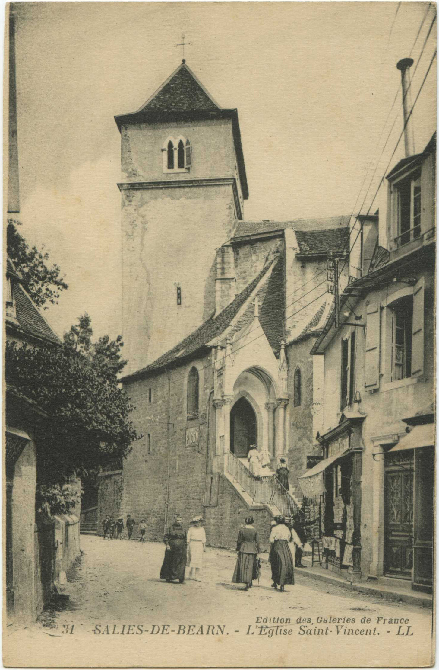 Salies-de-Béarn - L'Eglise Saint-Vincent