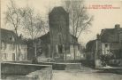 Carte postale ancienne - Salies-de-Béarn - Pont de l'Oumè et l'Eglise St-Vincent