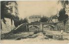 Carte postale ancienne - Salies-de-Béarn - Un Pont sur le Saleys