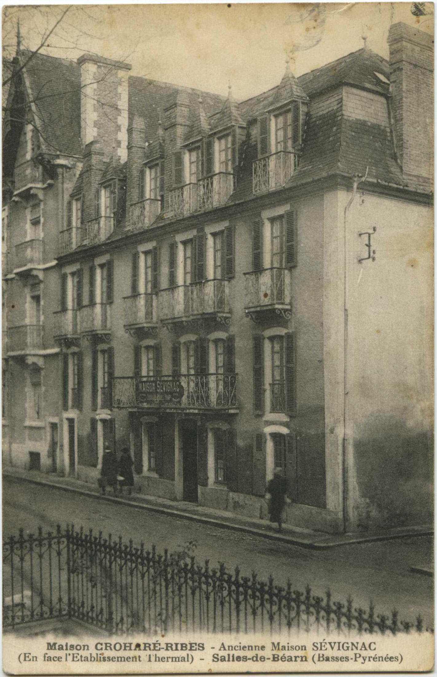Salies-de-Béarn - Maison CROHARÉ-RIBES - Ancienne Maison SÉVIGNAC