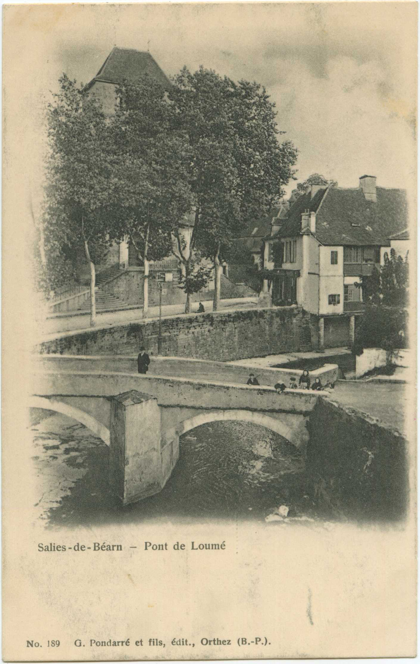 Salies-de-Béarn - Pont de Loumé