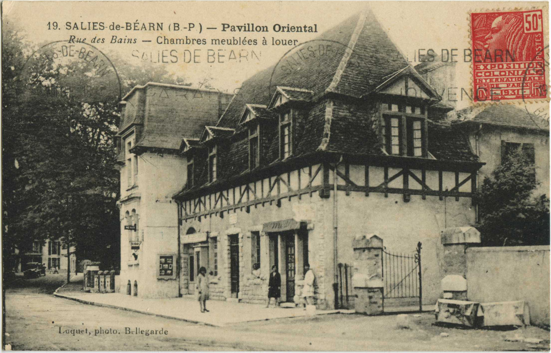 Salies-de-Béarn - Pavillon Oriental - Rue des Bains - Chambres meublées à louer