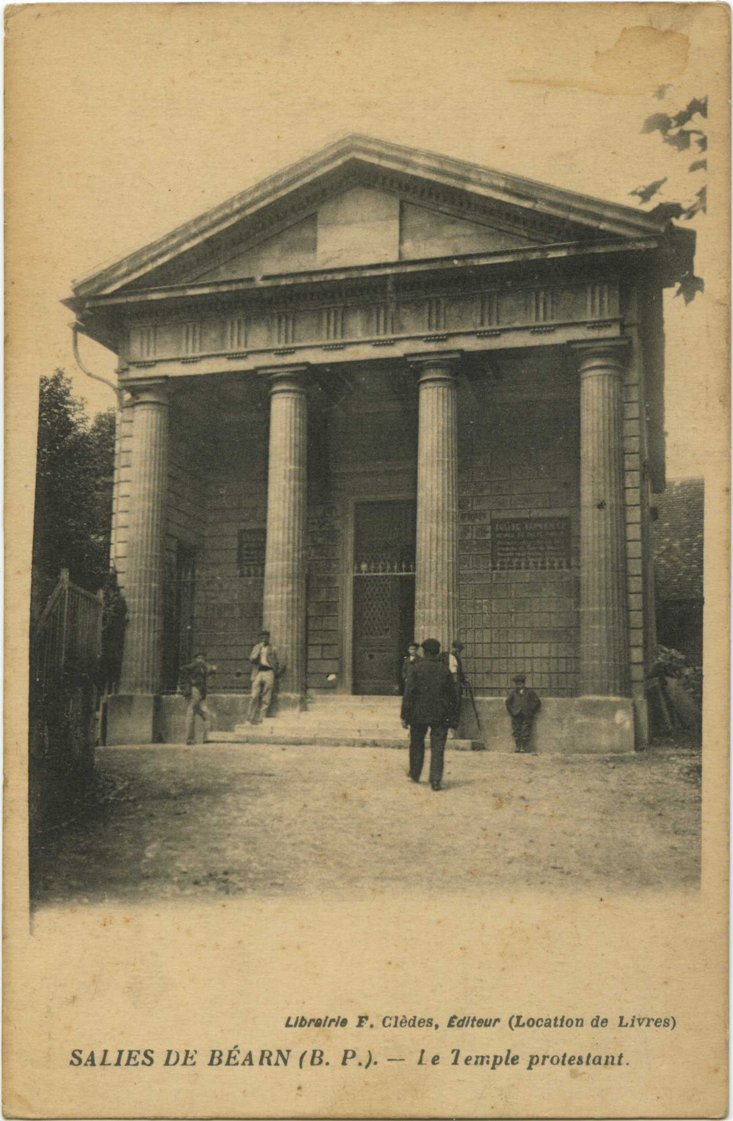 Salies-de-Béarn - Le Temple protestant.