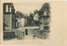 Carte postale ancienne - Salies-de-Béarn - Place de la Trompe