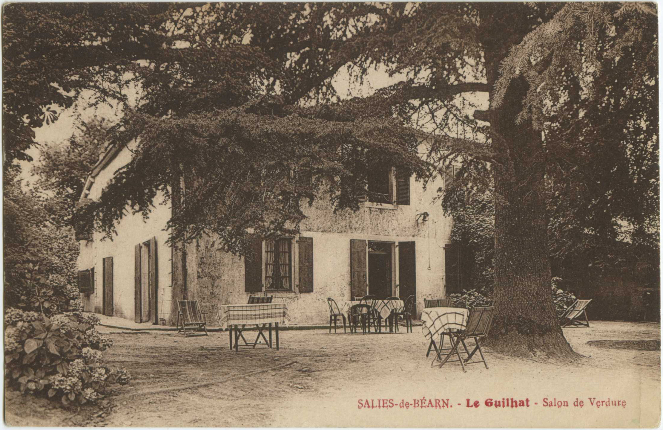 Salies-de-Béarn - Le Guilhat - Salon de Verdure
