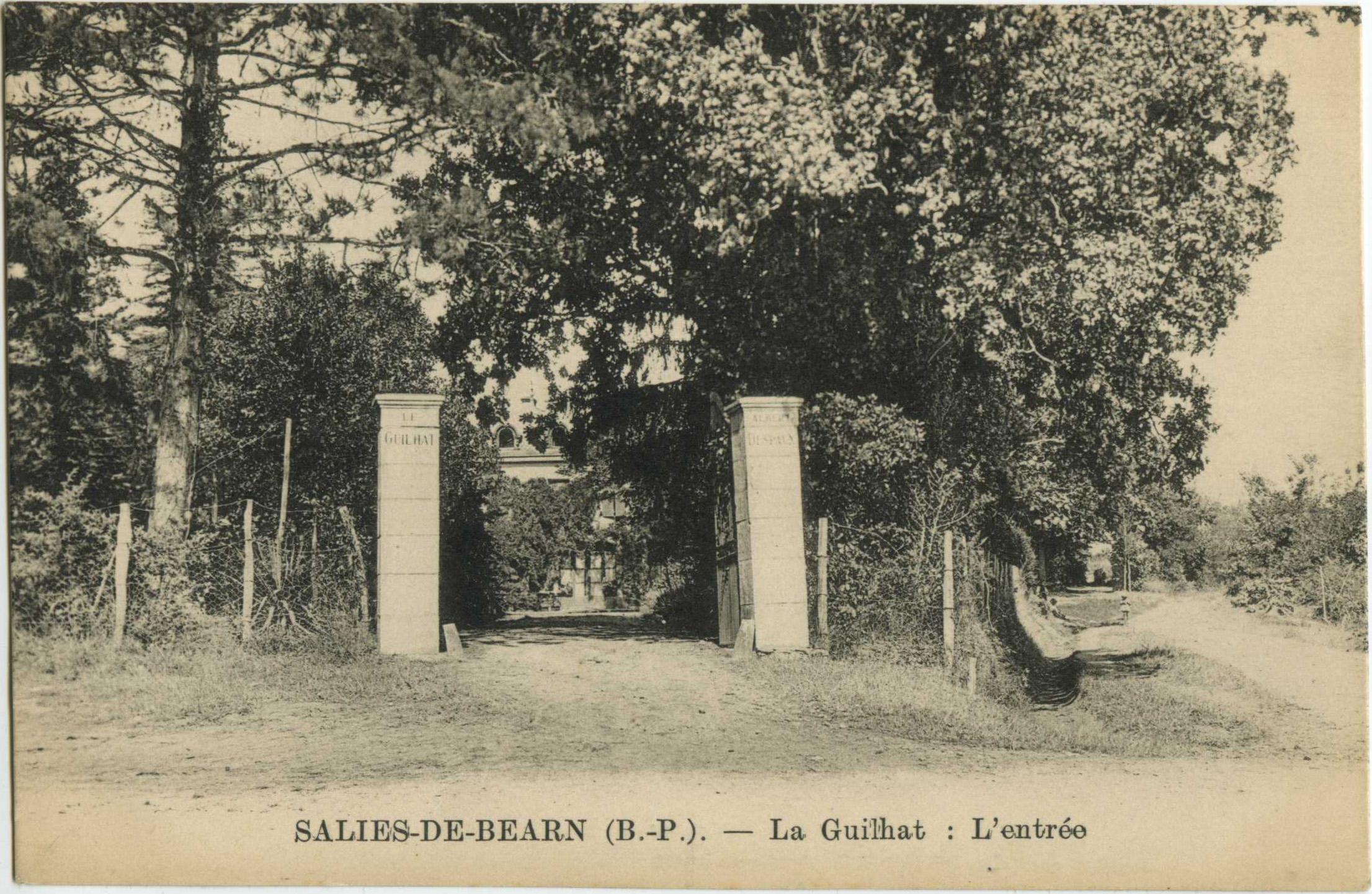 Salies-de-Béarn - La Guilhat: L'entrée