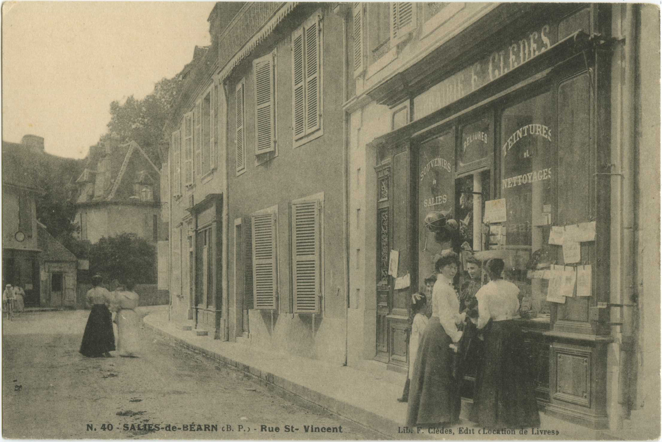 Salies-de-Béarn - Rue St- Vincent