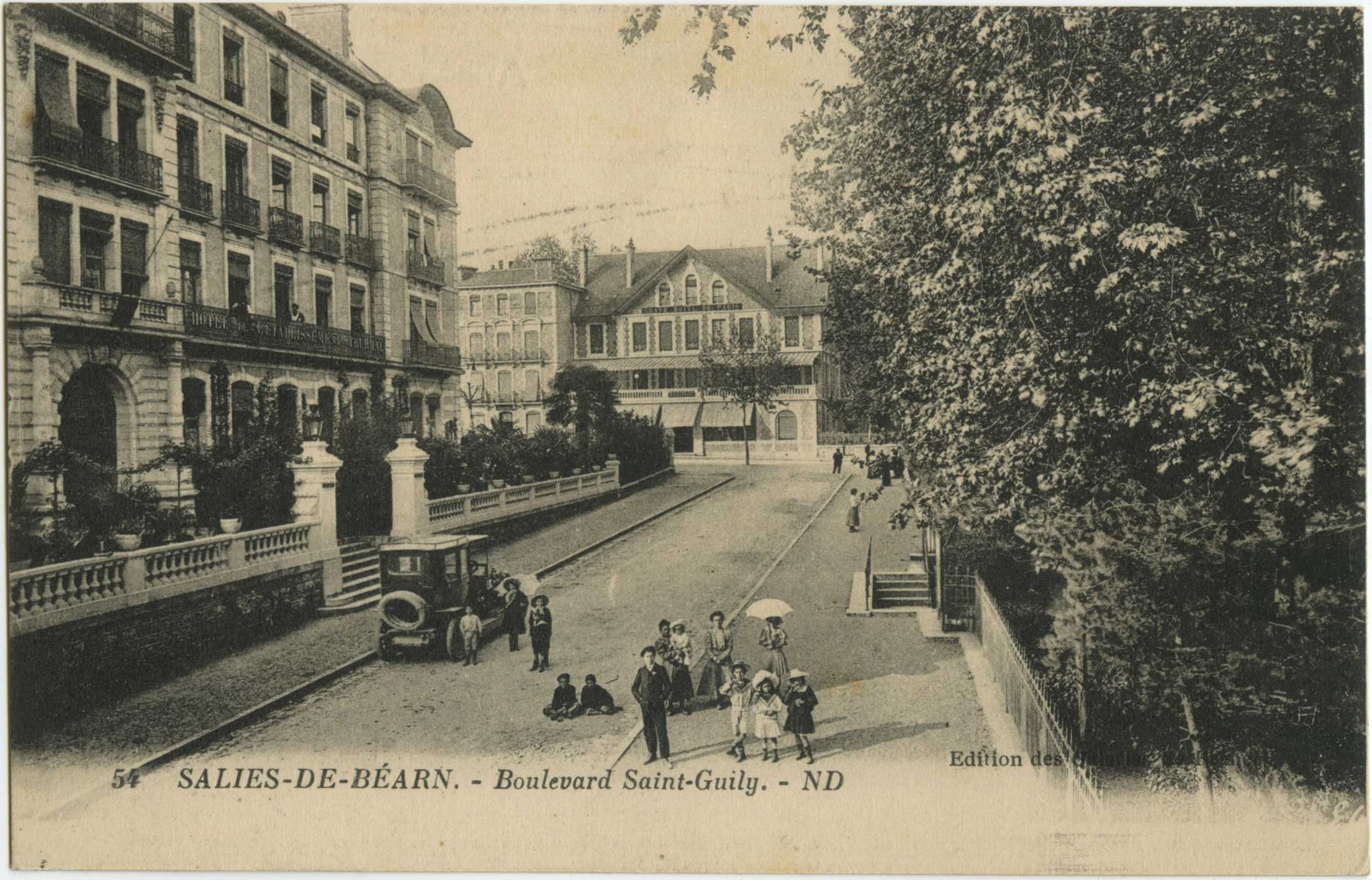 Salies-de-Béarn - Boulevard Saint-Guily