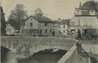 Carte postale ancienne - Salies-de-Béarn - Le Pont de la Lune