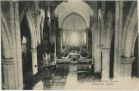 Carte postale ancienne - Sorde-l'Abbaye - Intérieur de l'Eglise