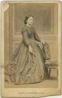 Carte postale ancienne - Photo - Marie, épouse Cousseau (1864)