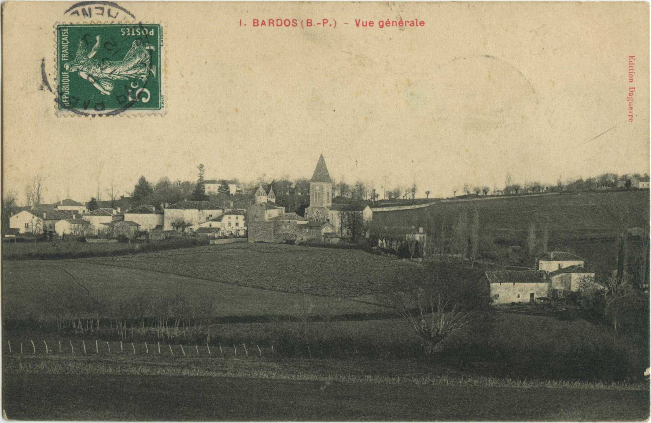 Bardos - Vue générale