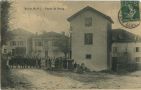 Carte postale ancienne - Bardos - Entrée du Bourg