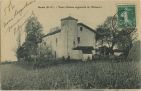 Carte postale ancienne - Bardos - Vieux Château seigneurial de Miramont.