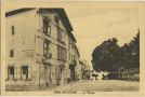 Carte postale ancienne - Bardos - La Place