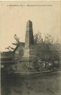 Carte postale ancienne - Bardos - Monument aux morts de la Guerre