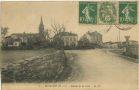 Carte postale ancienne - Bidache - Entrée de la Ville