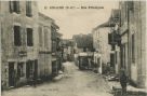Carte postale ancienne - Bidache - Rue Principale