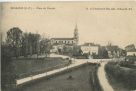 Carte postale ancienne - Bidache - Place du Marché