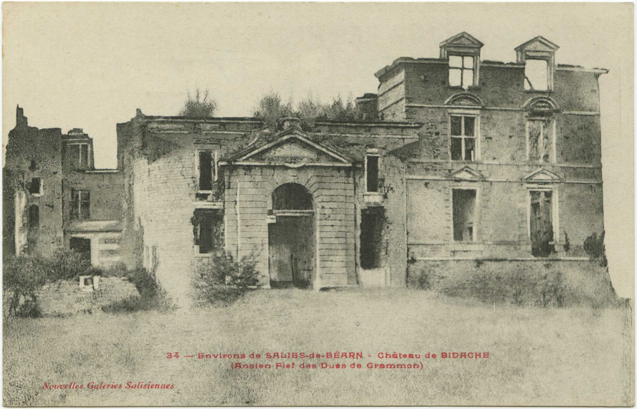 Bidache - Château de BIDACHE (Ancien Fief des Ducs de Grammon)