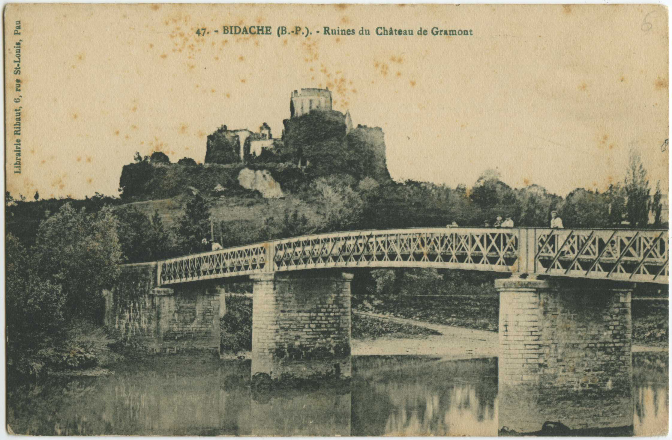 Bidache - Ruines du Château de Gramont