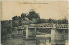 Carte postale ancienne - Bidache - Ruines du Château de Gramont