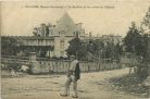 Carte postale ancienne - Bidache - Le Pavillon et les ruines du Château Carte postale ancienne - Bidache - Le Pavillon et les ruines du Château