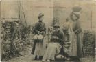 Carte postale ancienne - Bidache - Jeunes Filles Béarnaises