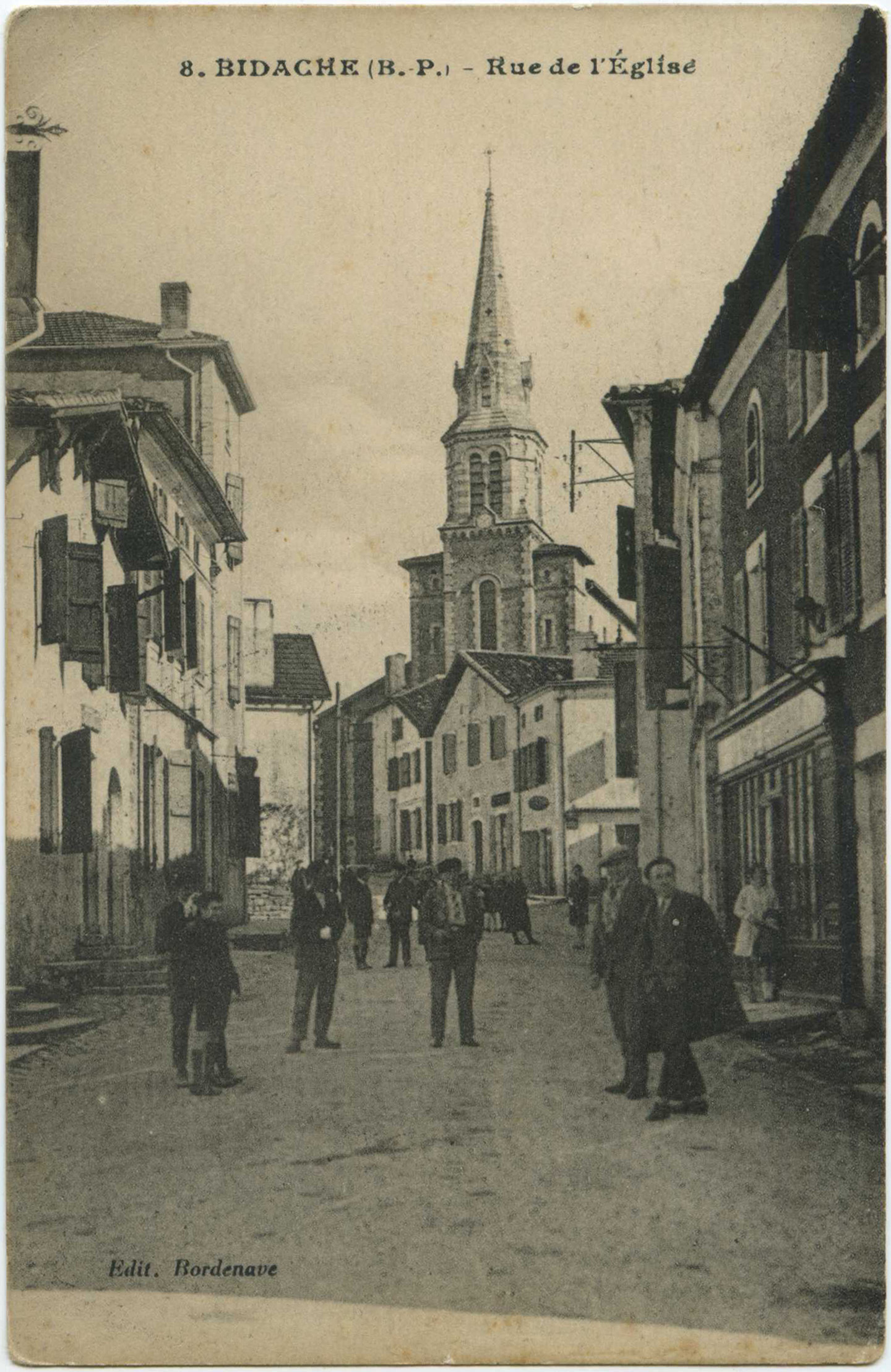 Bidache - Rue de l'Église