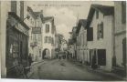 Carte postale ancienne - Bidache - La Rue Principale