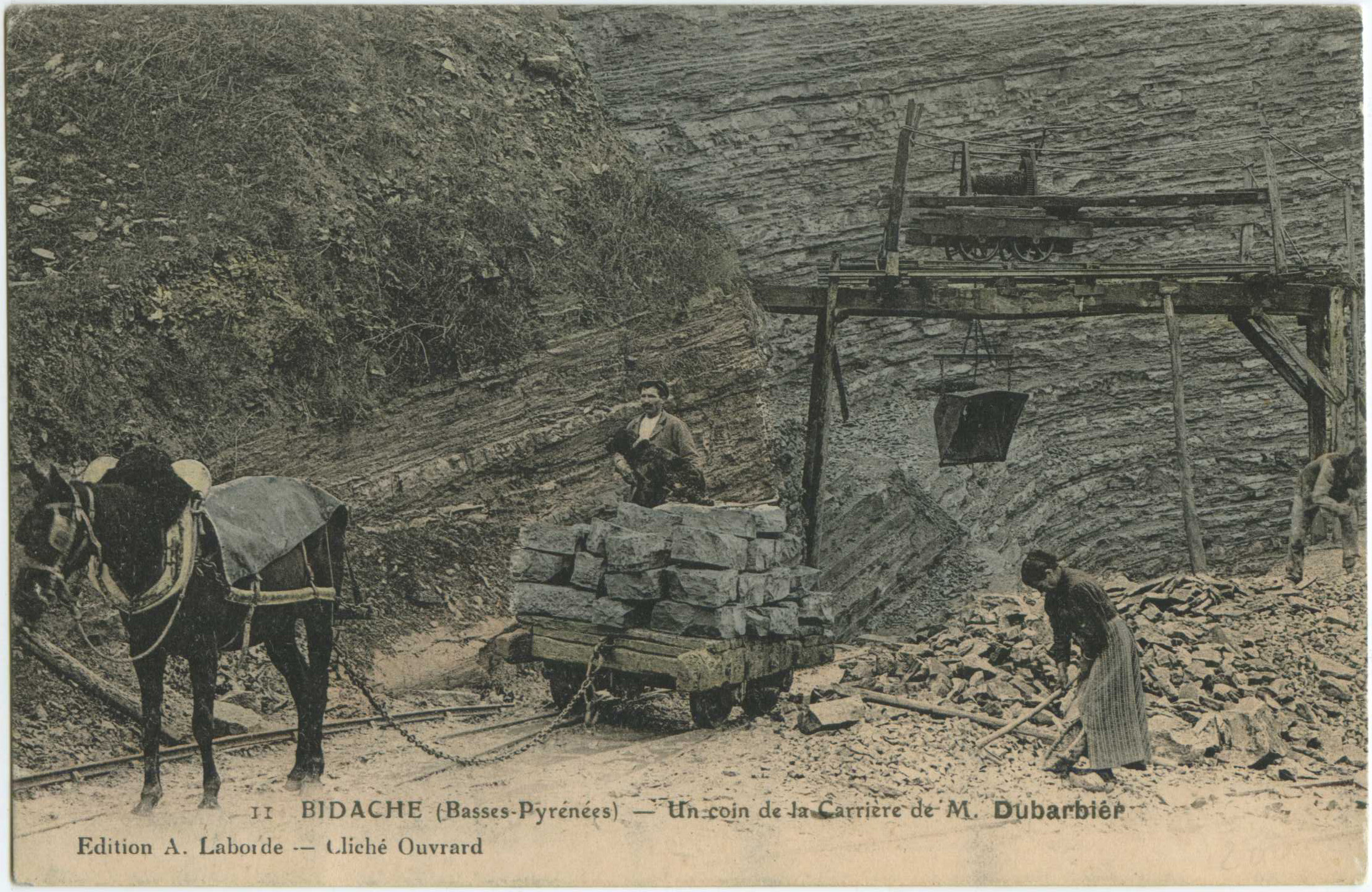 Bidache - Un coin de la Carrière de M. Dubarbier