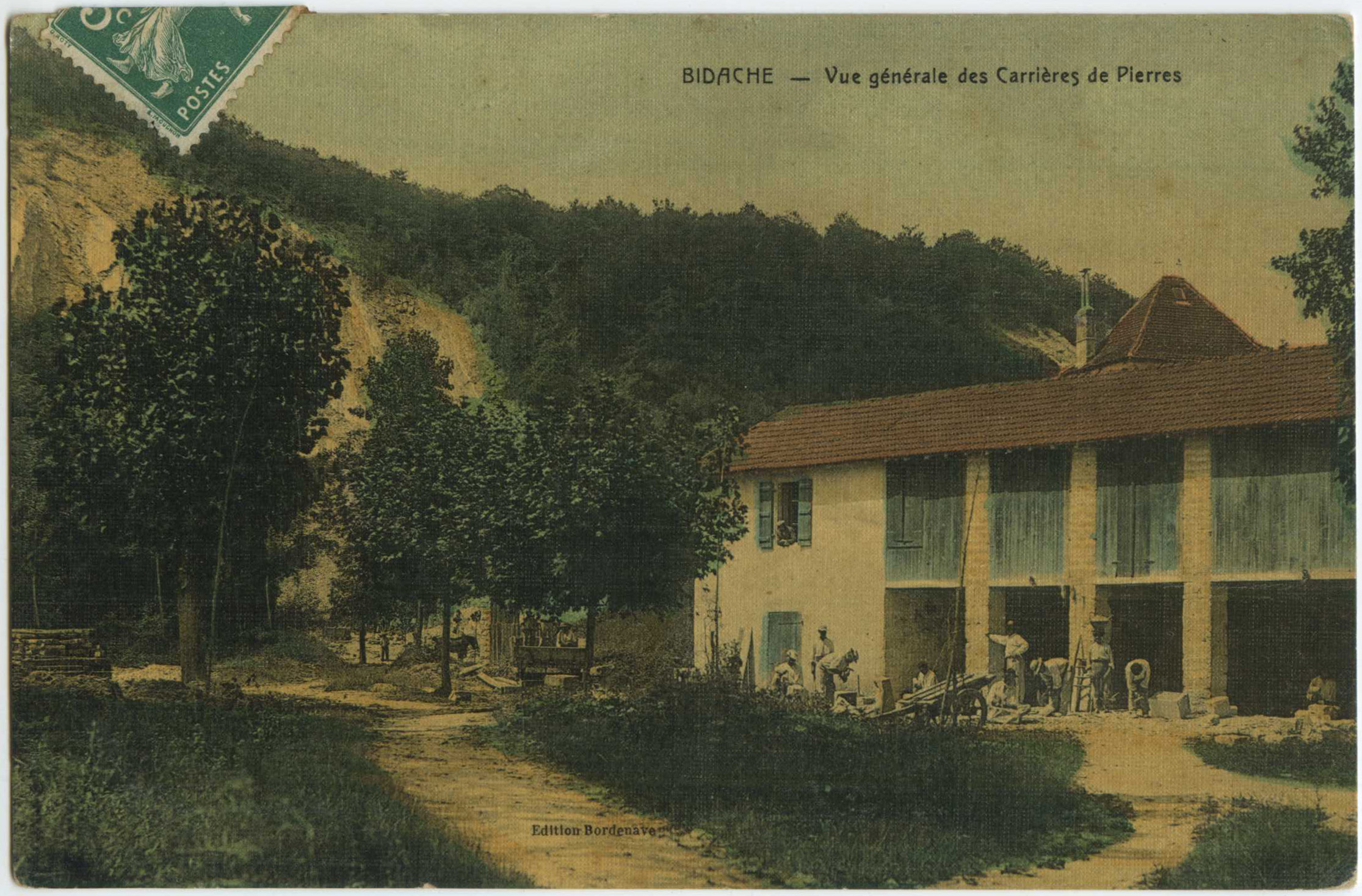 Bidache - Vue générale des Carrières de Pierres