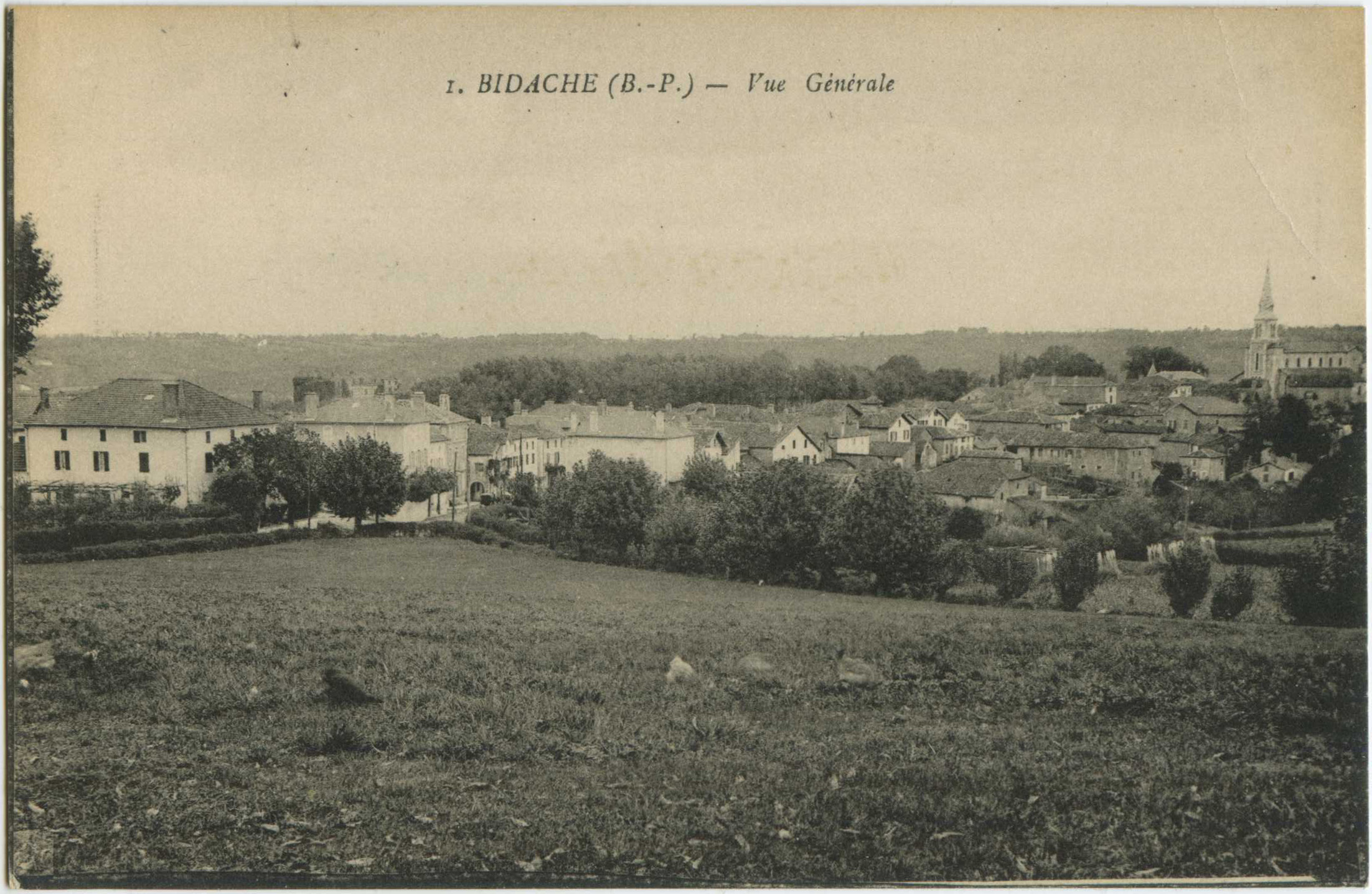 Bidache - Vue Générale