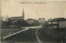 Carte postale ancienne - Bidache - Entrée de la Ville