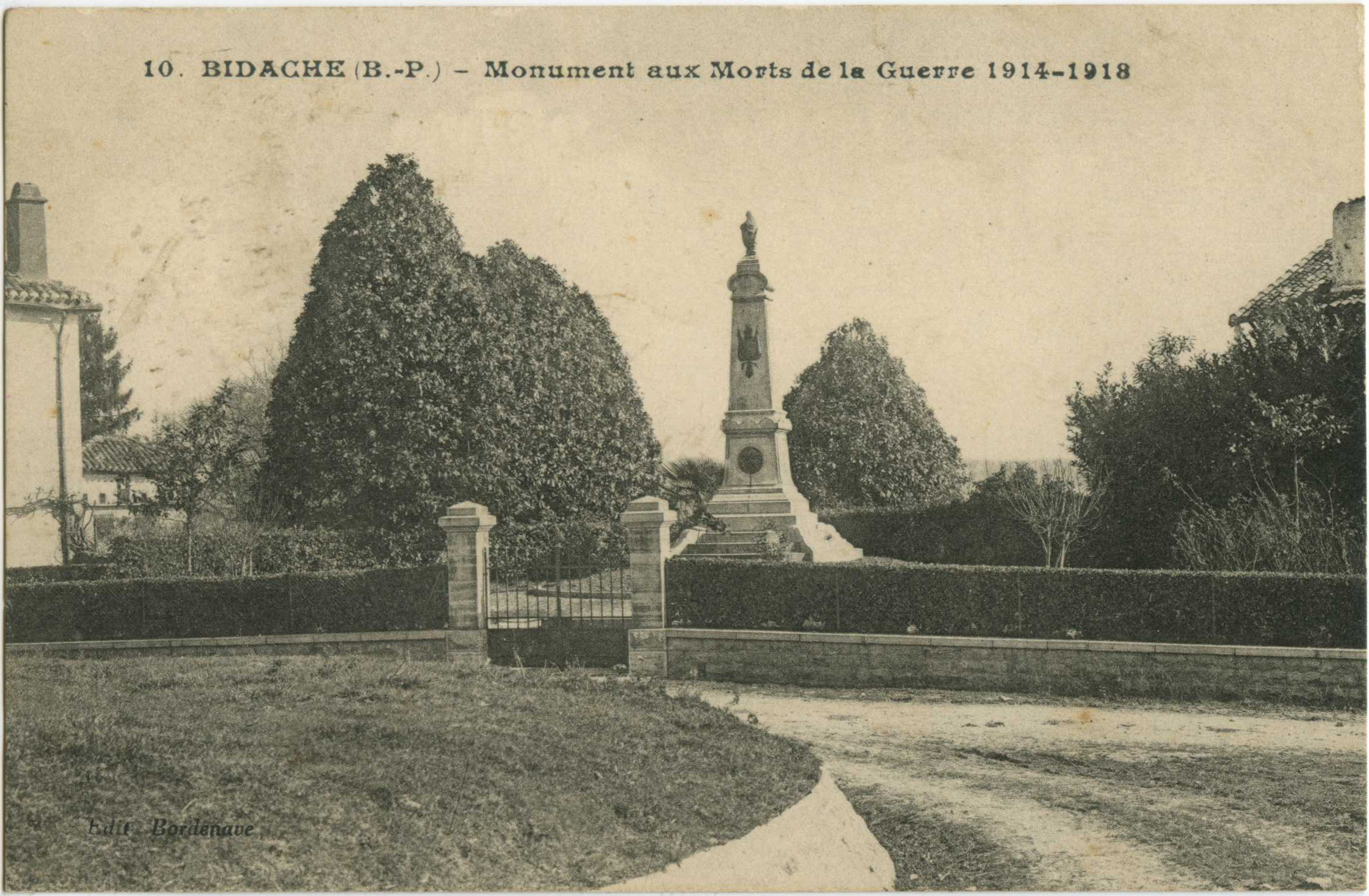 Bidache - Monument aux Morts de la Guerre 1914-1918