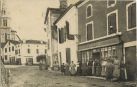 Carte postale ancienne - Bidache - [pas de légende - Epicerie A. Laborde]