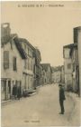 Carte postale ancienne - Bidache - Grande Rue