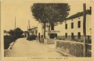 Carte postale ancienne - Carresse-Cassaber - Route de Bayonne