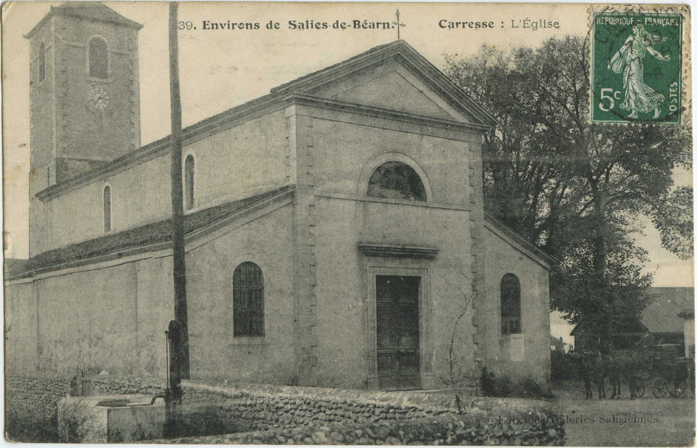 Carresse-Cassaber - L'Église