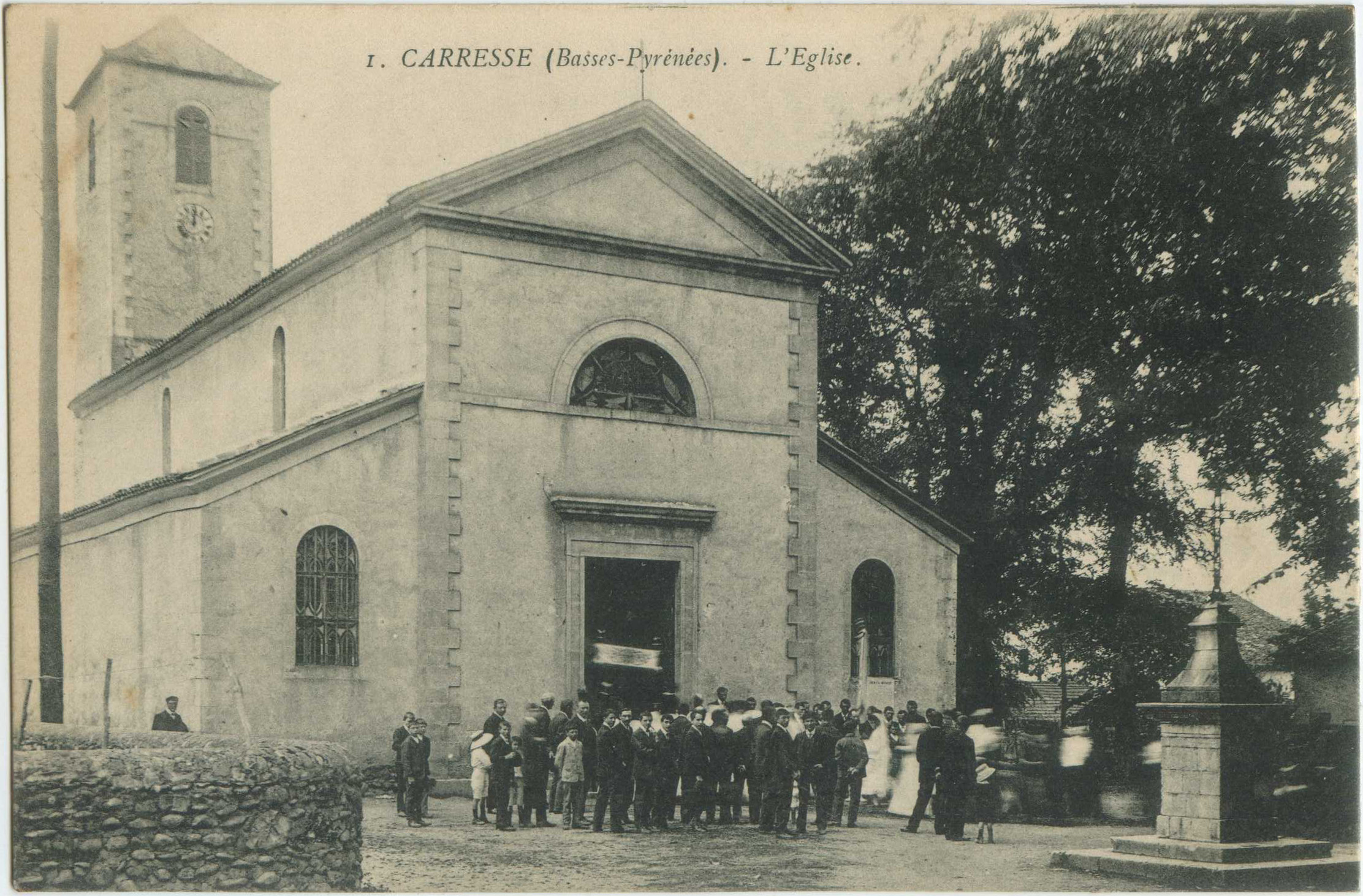 Carresse-Cassaber - L'Eglise